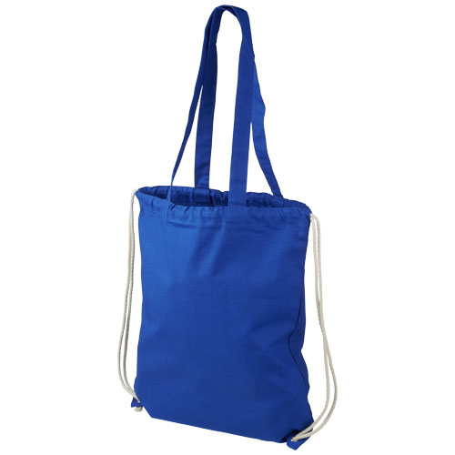 Sac à dos publicitaire coton 240 gr/m² - Eliza Bleu royal
